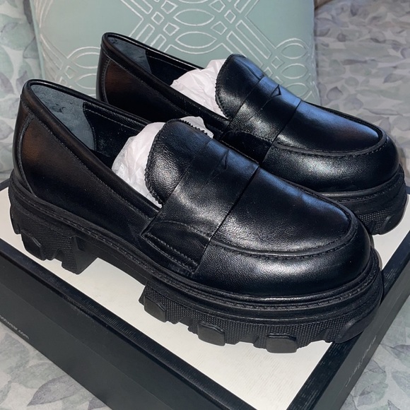 NWT SILENT D CORALIE Loafer Black - Picture 10 of 15